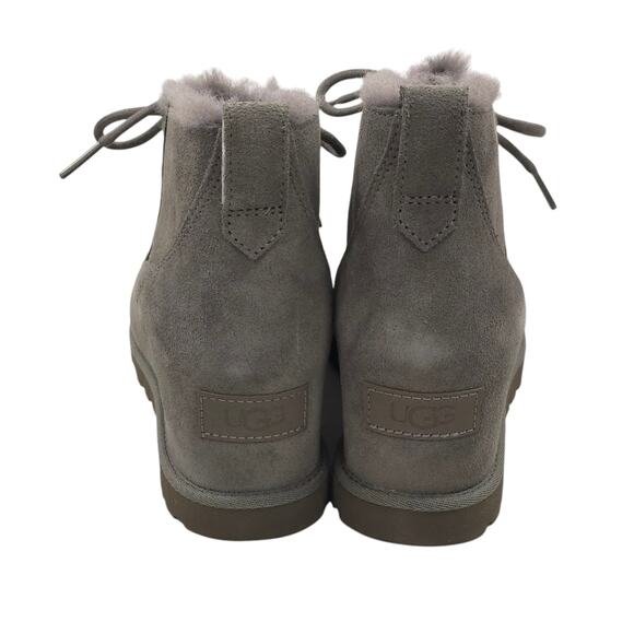 NWOT UGG Classic Femme Lace Wedge Booties - Picture 3 of 9
